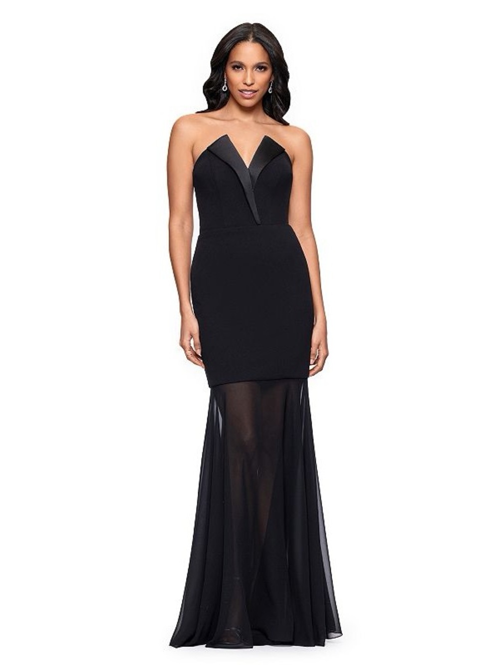 BA Nites Tuxedo Dress Size 14